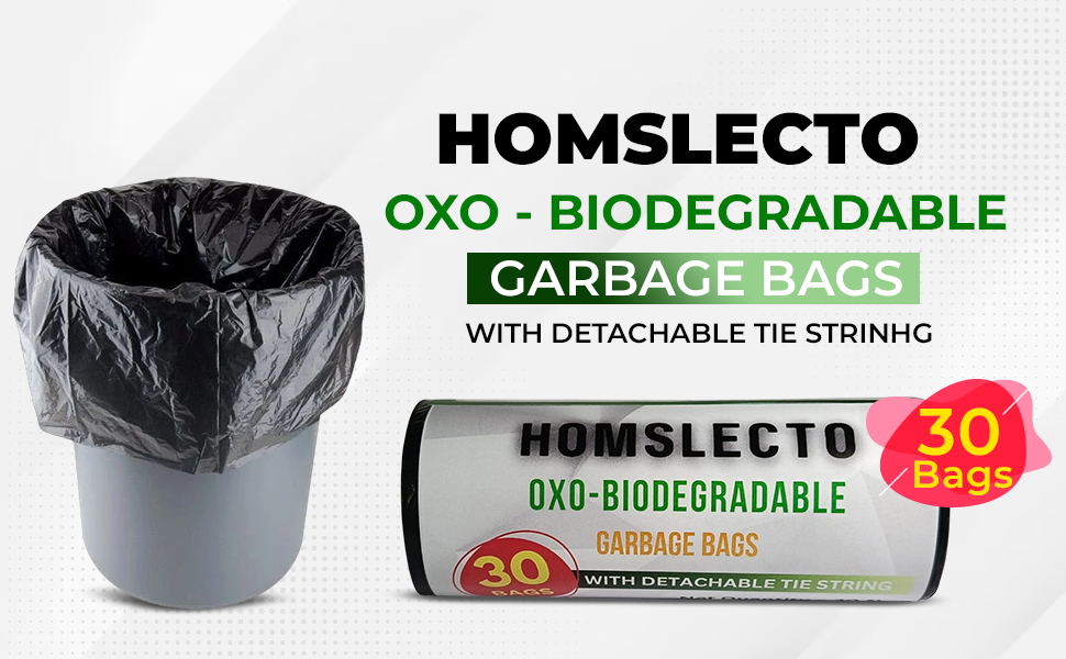 Jumbo Oxo Degradable Garbage Bag (30”x50”) Bags: 10 - Ecosac