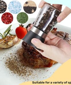 Stainless Steel Manual Mill Pepper Grinder