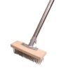 Stainless Steel Hard Wire Floor Brush 20 cm for home use
