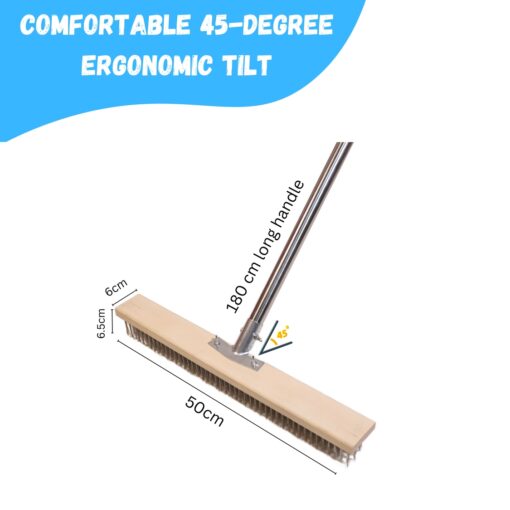 Stainless Steel Hard Wire Floor Brush