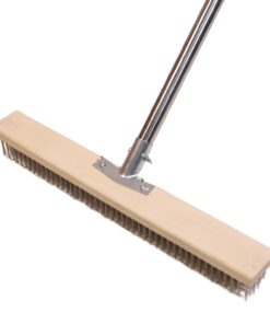 Stainless steel wire brush 50cm heavy duty with long handle